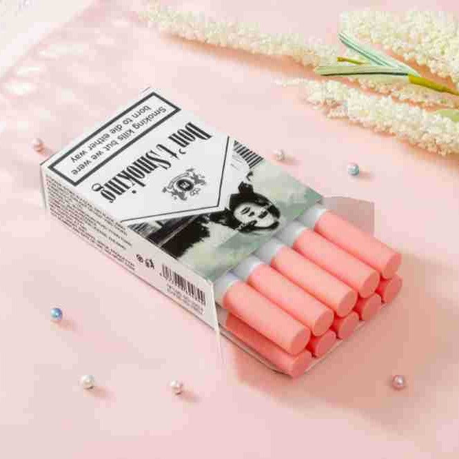 Matte fluwelen lippenstiftset