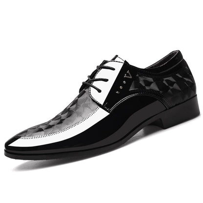 Bright Leather Business Shoes