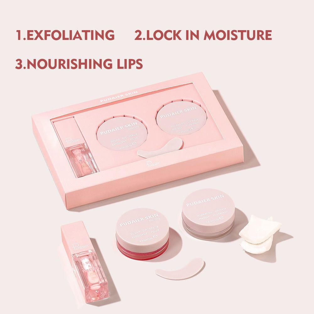 Pudaier Lippenverzorgingsset