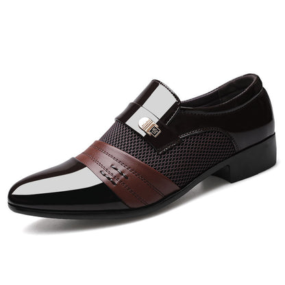 Heren leren formele schoenen