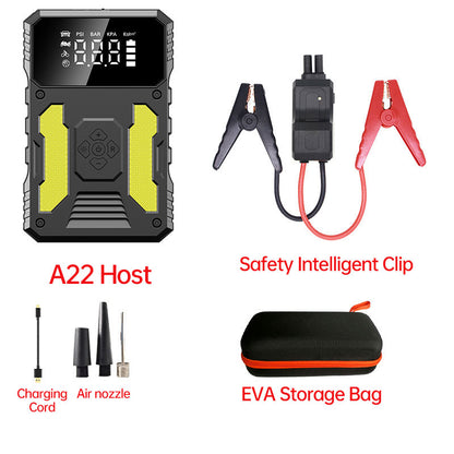 12V Auto Jump Starter with Air Compressor